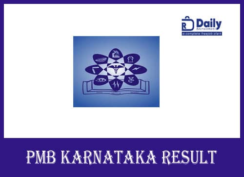 PMB Karnataka Annual Results 2022