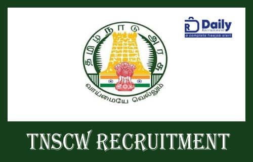 TNSCW Recruitment 2020