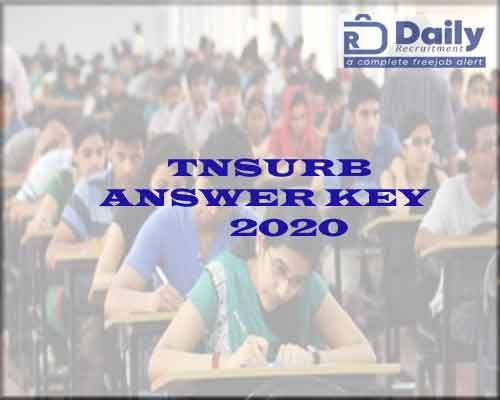TNSURB Answer Key 2020