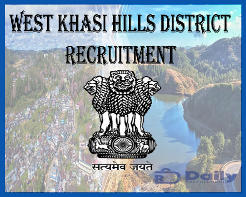 West Khasi Hills District Recruitment 2020-21
