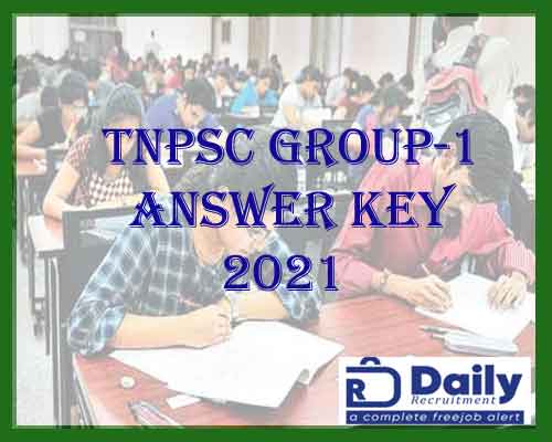 TNPSC GROUP 1 RESULT 2021