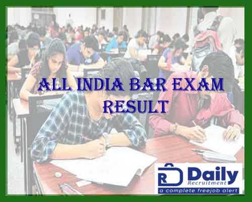 All India Bar Exam 16 Result 2021