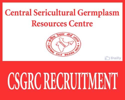 CSGRC Recruitment