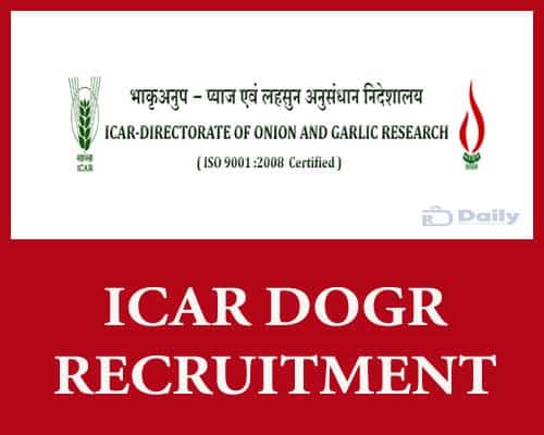 ICAR DOGR Recruitment
