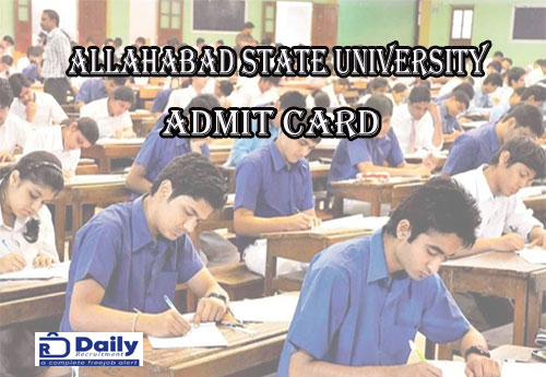 Allahabad State University Mass Copy Admit Card,