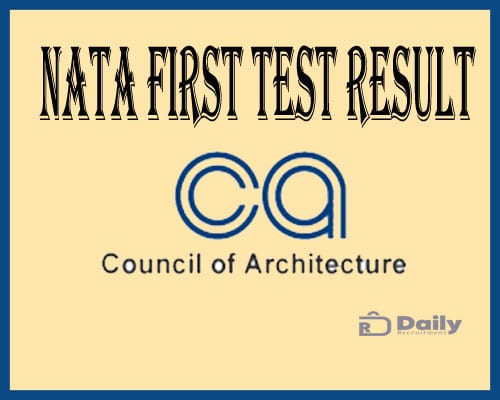 NATA First Test Result 2021