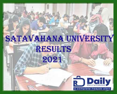 Satavahana University B.Ed. Results