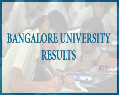 Bangalore University 6th Sem Results 2022