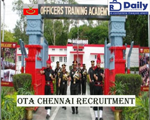 OTA Chennai Recruitment 2021
