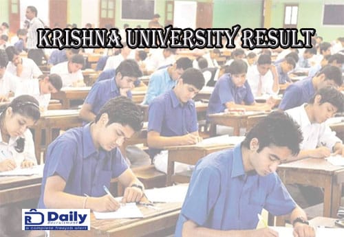 Krishna University 4th Sem Results 2023