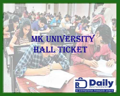 MK University Hall Ticket 2022