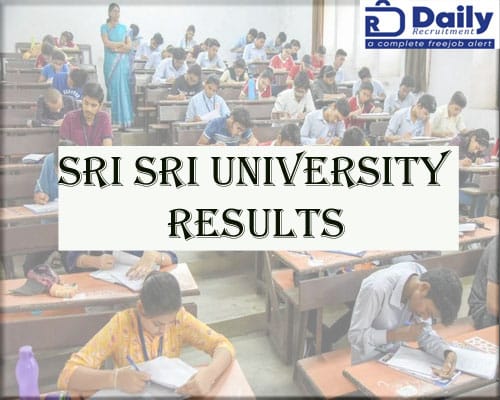 Sri Sri University Results 2021
