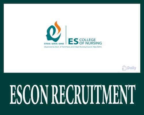 ESCON Recruitment