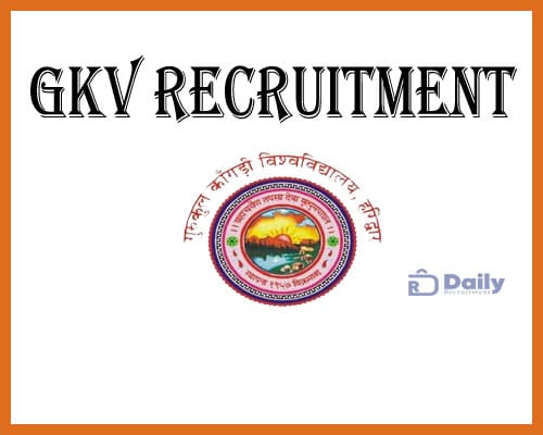 GKV Recruitment 2021