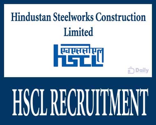 HSCL Recruitment