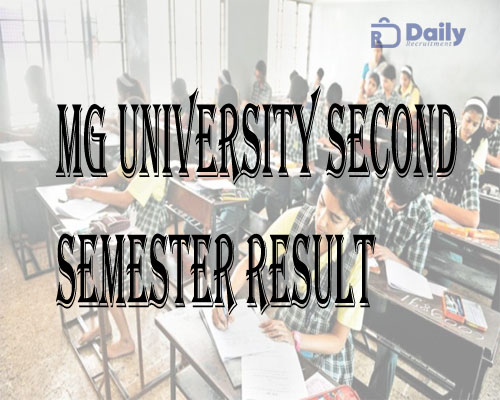 MG University CBCSS Results 2021