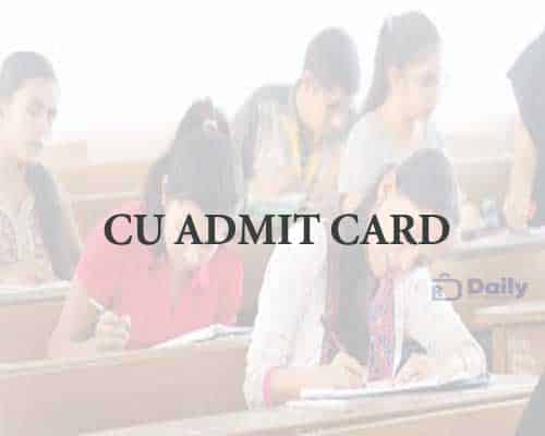 Calcutta University UG Admit Card 2022
