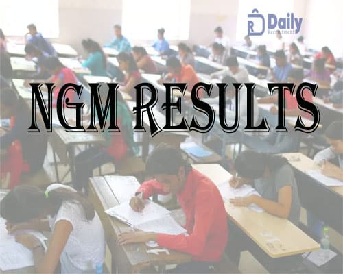 NGM College Results 2022