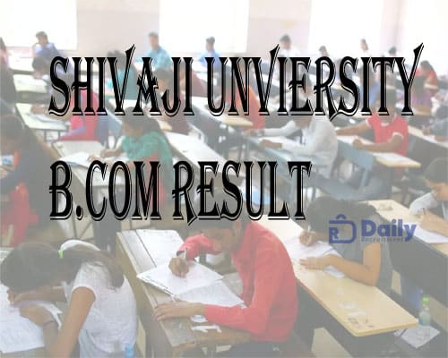 Shivaji University B.COM 2nd Year Result 2022