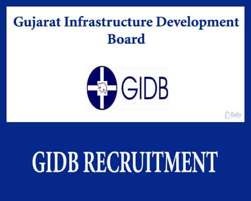 GIDB Recruitment
