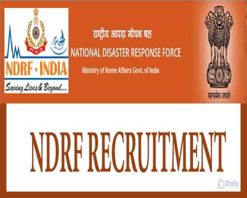 NDRF Recruitment
