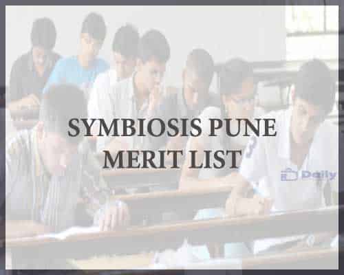 Symbiosis Pune UG Merit List 2021