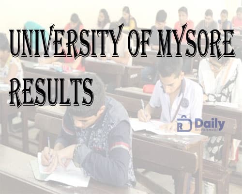Mysore University Results