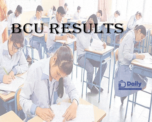 BCU Student Portal Results 2022