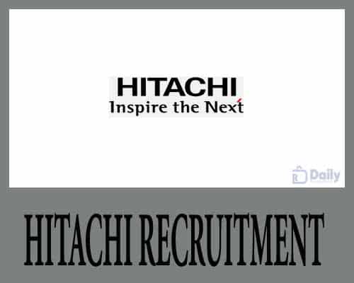 Hitachi Recruitment 2021