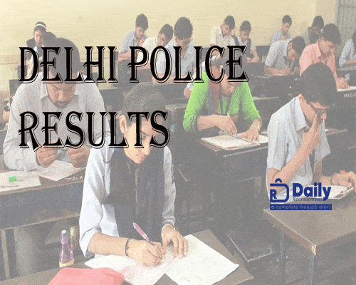 Delhi Police Result 2021