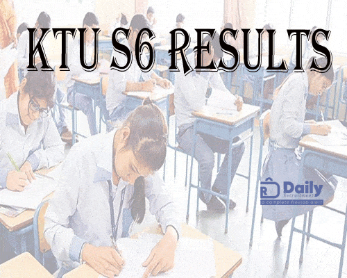KTU S6 Results 2021