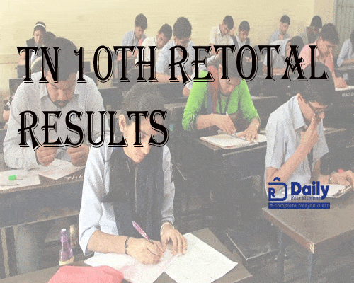 TN 10th Retotaling Result 2022