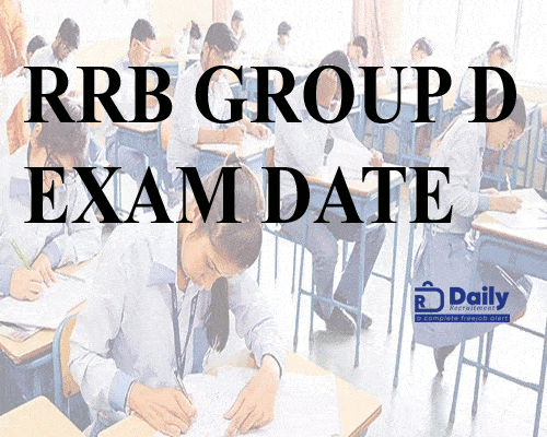 RRB Chennai Group D Exam Date 2022
