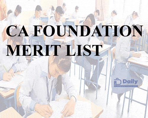 CA Foundation Merit List