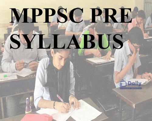 MPPSC Pre Syllabus