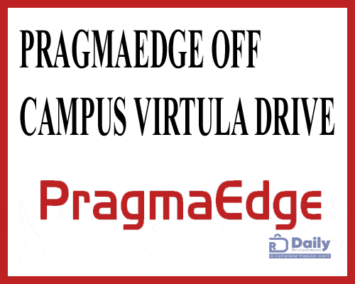 PragmaEdge Off Campus Virtual Drive