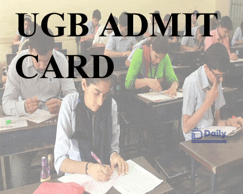 UGB Admit Card