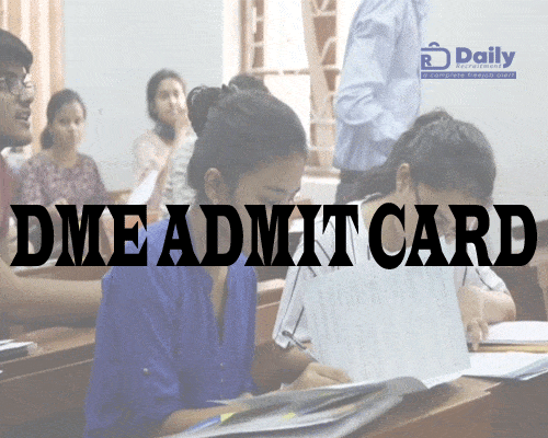 DME Assam 2008 Posts Admit Card 2023