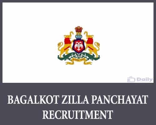 Bagalkot Zilla Panchayat Recruitment 2022